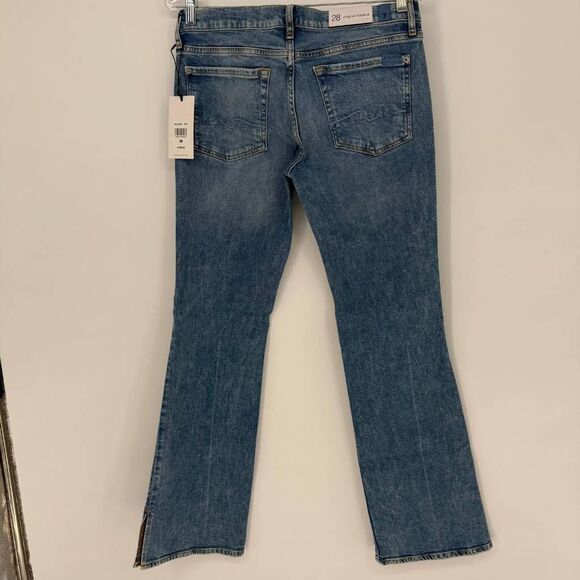 7 for all mankind Women's Jeans Original Bootcut Size 28 - Picture 3 of 13